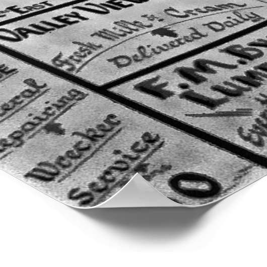 BILLBOARD 1939 POSTER (Ecke)