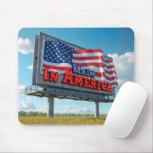 Billboard in Amerika im Bereich Wildblume Mousepad (Mit Mouse)