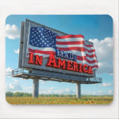 Billboard in Amerika im Bereich Wildblume Mousepad (Vorne)