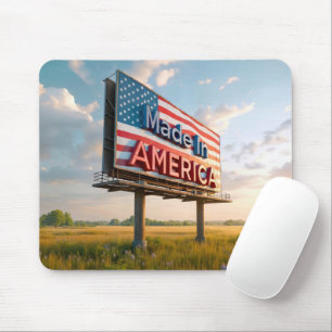 Billboard in Amerika in einem Land Mousepad