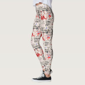 Billboard mit Außenturnen Leggings (Links)