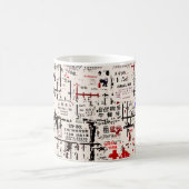Billboard mit cooler asiatischer Torne Kaffeetasse (Mittel)