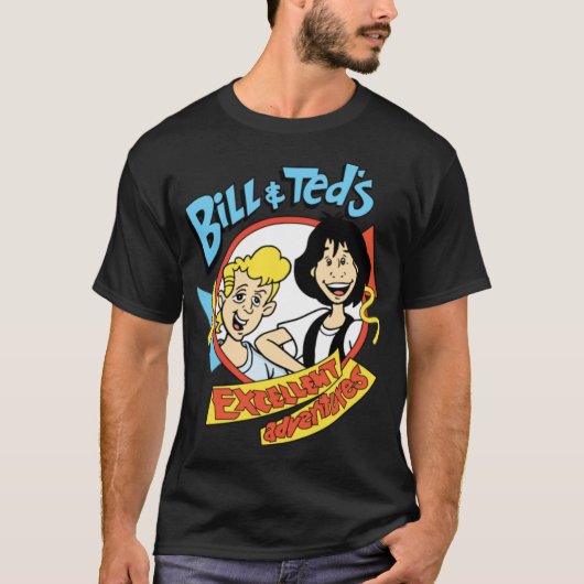 Billeds Ecellent Adventure Cartoon funny T-Shirt (Vorderseite)