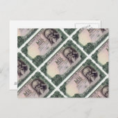 Billet 1.000 Ptas. Postkarte (Vorne/Hinten)