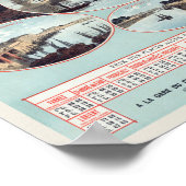 Billets de Mer France Vintage Poster 1888 (Ecke)