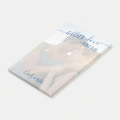 Billets-doux und Dinge für romantisches Foto Post-it Klebezettel (angewinkelt)