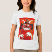 Billi Bosch & Das Monster Tri-Blend Shirt (Vorderseite)