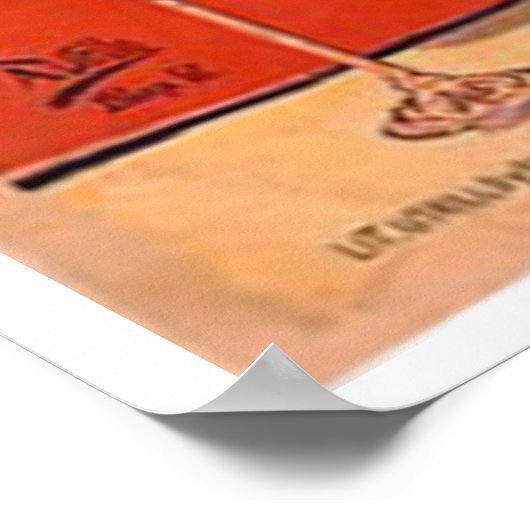 Billiard Academy Barcelona, Spanien Poster (Ecke)