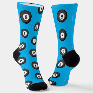Billiard Aight Balls Socken
