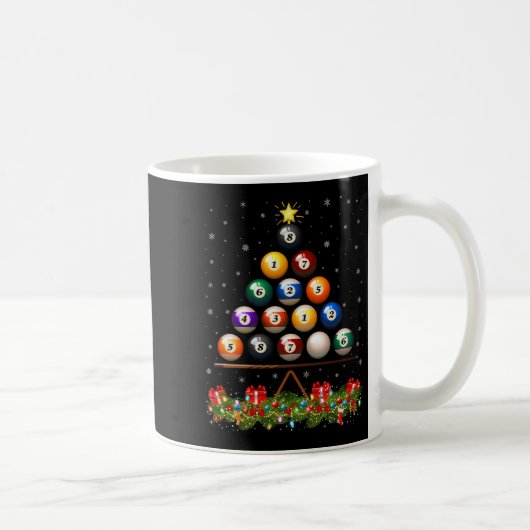 Billiard Ball Christmas Tree Lights Ol Billiards X Kaffeetasse (Rechts)