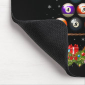 Billiard Ball Christmas Tree Lights Ol Billiards X Mousepad (Ecke)