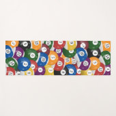 Billiard Ball Collection Yogamatte (Vorderseite (Horizontal))