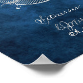 Billiard Ball Patent #2 Pool Game Room Decke Poster (Ecke)