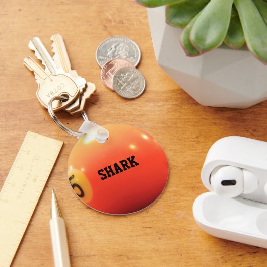 Billiard Ball Personalisiert Schlüsselanhänger (Schreibtisch)