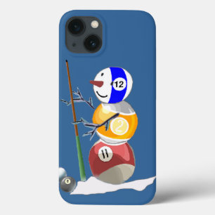 Billiard Ball Snowman Case-Mate iPhone Hülle