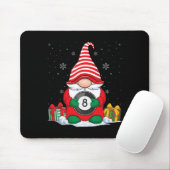 Billiard Ball Weihnachtsgnomes Niedlich Billiard B Mousepad (Mit Mouse)