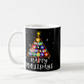 Billiard Ball Xmas Tree Ol Billiards Christmas T S Kaffeetasse (Links)