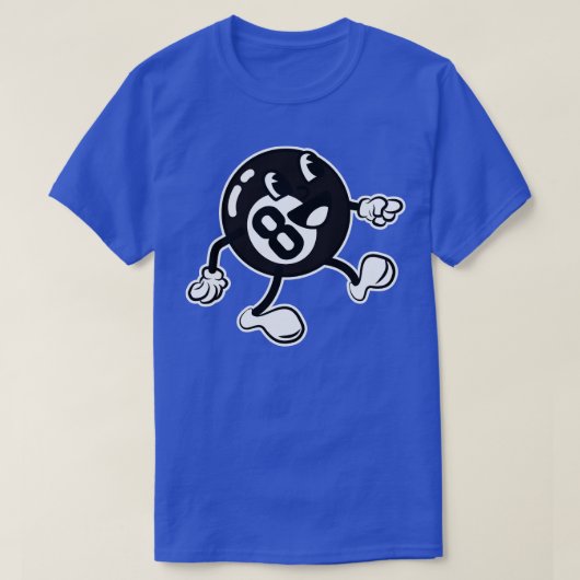 Billiard Ball zu 8Ball T-Shirt (Design vorne)