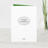 Billiard Balls 54. Geburtstag Karte (Rückseite)