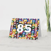 Billiard Balls 85. Geburtstag