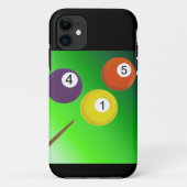Billiard Balls Case-Mate iPhone Hülle (Rückseite)