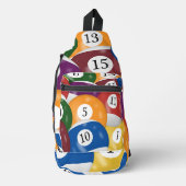 Billiard Balls Collection Crossbody Bag (Vorderseite)