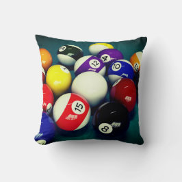 Billiard Balls Kissen