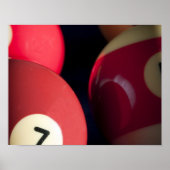 Billiard Balls Poster (Vorne)