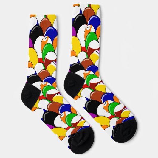 Billiard Balls Socken (Rechts)