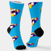 Billiard Balls Socken (Gewinkelt)