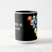 Billiard Balls Tasse (Zentrum)