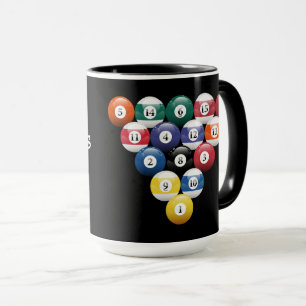 Billiard Balls Tasse