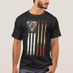 Billiard Billiard Billard Billiard Billiard Lover T-Shirt