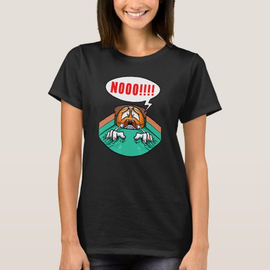 Billiard Billiard Scratching Billiard Ball Bill T-Shirt (Vorderseite)
