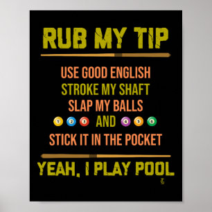 Billiard Billiard Sportspende Billiard Poster