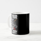 Billiard Billiards Pool Im Ihr Huckleberry Funny Kaffeetasse (Vorderseite Links)
