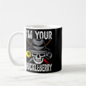 Billiard Billiards Pool Im Ihr Huckleberry Funny Kaffeetasse (Links)