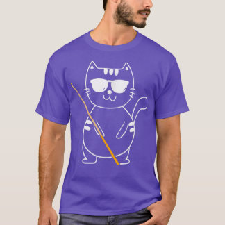 Billiard Cat Billiard Player Billard 8Ball Pool S T-Shirt