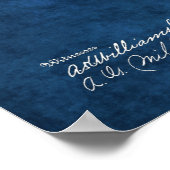 Billiard Cue Patent Art #6 Pool Room Decke Poster (Ecke)