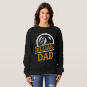 Billiard Dad - Billard Pool Team Sweatshirt (Vorne ganz)