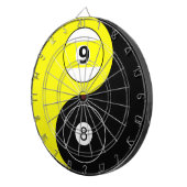 Billiard Design Dartboard Dartscheibe (Vorderseite rechts)