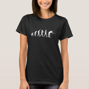 Billiard Evolution - Pool Billiard T-Shirt