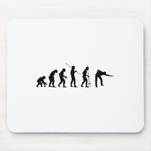 Billiard Evolution Snooker Pool Chalk Billiard Pla Mousepad (Vorne)