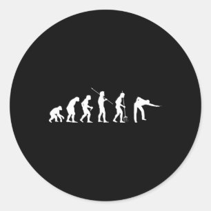 Billiard Evolution Snooker Pool Chalk Billiard Pla Runder Aufkleber