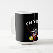 Billiard Gift Billiards Pool Im Your Huckleberry Kaffeetasse (Vorderseite Links)