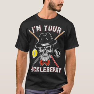 Billiard Gift T-Shirt Billiard Pool IM Your Huckle