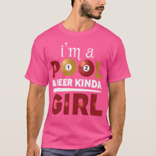 Billiard Girl Pool Billards Snooker Women T-Shirt