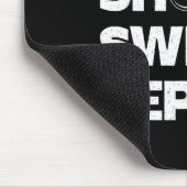Billiard Kunst für Männer Frauen Billiard Spieler Mousepad (Ecke)
