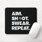 Billiard Kunst für Männer Frauen Billiard Spieler Mousepad (Mit Mouse)