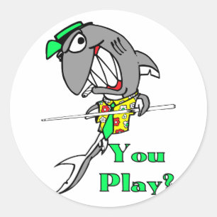 Billiard Liebhaber Pool Shooting Geschenke Runder Aufkleber